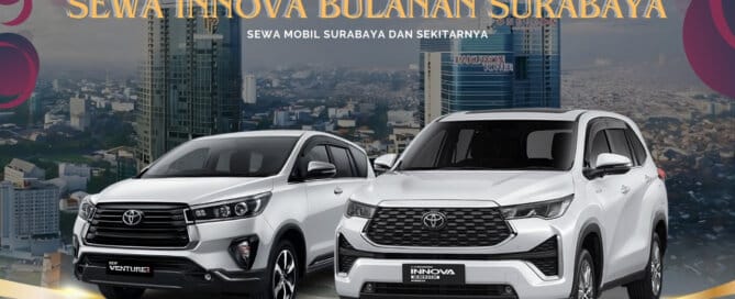Sewa Innova Bu;lanan Surabaya Dekat Tunjungan Plaza